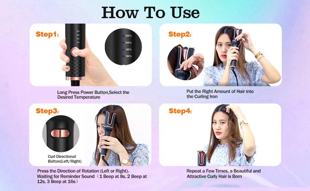 Air Spin and Curl Curler Hair Waver